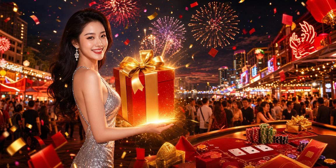 Người chơi Nha Trang tham gia baccarat tại chợ đêm trong không gian giải trí sôi động ven biển