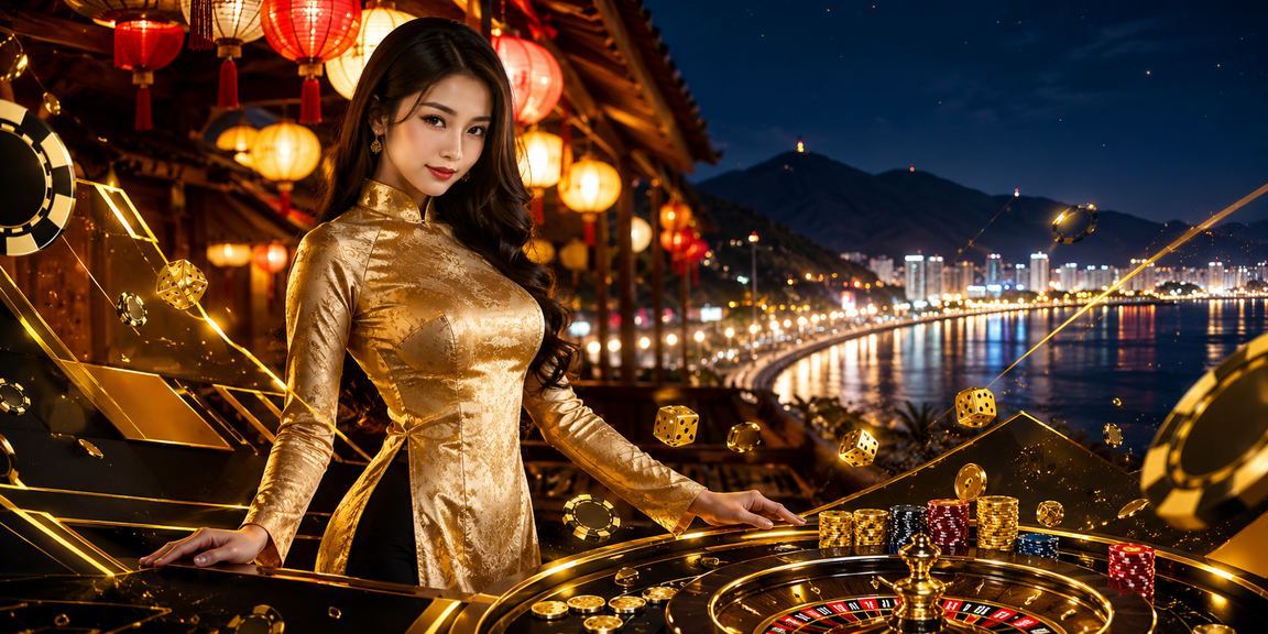 Người phụ nữ mặc áo dài tại Quy Nhơn tham gia cá cược trực tuyến trên điện thoại