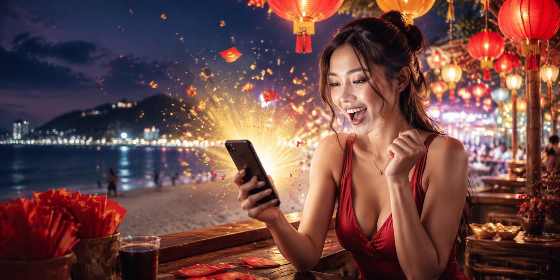 Người chơi Vũng Tàu nhận phong bì đỏ bonus tại chợ đêm trong dịp đặc biệt